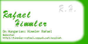 rafael himmler business card